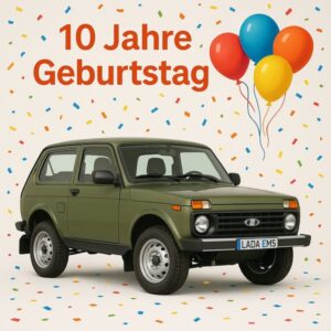 Herzlichen Glückwunsch – 10 Jahre Lada Ems