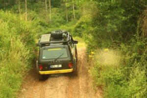 Fun-Trial beim Internationalen Lada Niva Treffen